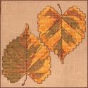 Autumn Leaves Wall Quilt Block A
