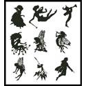 Little Fairy Silhouettes