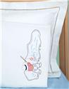 Stamped Stitchable, Fisher Boy (Perle Edge Pillowcase) by Jack Dempsey