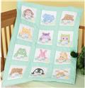 Stamped Stitchable, Peek A Boo (Quilt Blocks) by Jack Dempsey