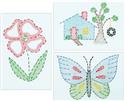 Stamped Stitchable, Outside Fun Embroidery Kit by Jack Dempsey