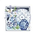 Pattern, Blue & White Still Life by Kooler Design Studio