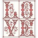 Pattern, Love Quaker Red by PinoyStitch