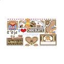 Pattern, Chocolate In Any Language by Kooler Design Studio