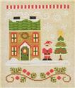 Pattern, Santa's Village - Santa's House by Country Cottage Needleworks