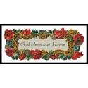 Pattern, God Bless Our Home by Artecy Cross Stitch