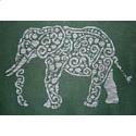 Pattern, Tribal Elephant by White Willow Stitching