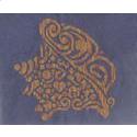 Pattern, Tribal Conch Shell by White Willow Stitching