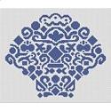 Pattern, Tribal Scallop Shell by White Willow Stitching