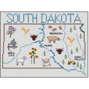 South Dakota Map