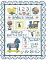 Pattern, Baby's Sampler by Sue Hillis Designs