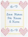 Stamped Stitchable, Love by Jack Dempsey