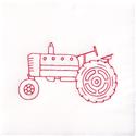 Stamped Stitchable, Tractor (Quilt Blocks) by Jack Dempsey