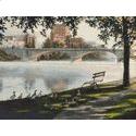 Pattern, Hickory Street Bridge by White Willow Stitching