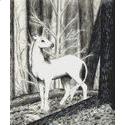 Pattern, Forest Unicorn by White Willow Stitching