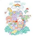 Pattern, Noah's Ark Birth Announcement by Kooler Design Studio