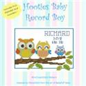 Pattern, Hooties Baby Record Boy by PinoyStitch