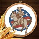 Pattern, Cowboys 009 by PinoyStitch
