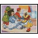 Pattern, Dolls Tea Time by Artecy Cross Stitch