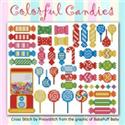 Pattern, Colorful Candies by PinoyStitch