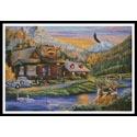 Pattern, Mountain Oasis by Artecy Cross Stitch