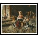 Pattern, Calling on Farmyard Friends - Large by Artecy Cross Stitch