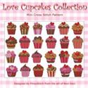 Pattern, Love Cupcakes Gigantic Collection by PinoyStitch