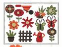 Retro Garden Mini Sampler