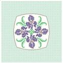 Pattern, Iris Celadon by Gracewood Stitches