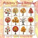 Pattern, Autumn Trees Sampler by PinoyStitch