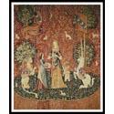 Pattern, Smell - Lady and the Unicorn by Artecy Cross Stitch