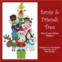 Christmas Tree Santa & Friends