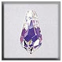 Beads, Buttons & Charm, 13057 - Small Teardrop Crystal AB by Mill Hill