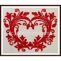 Pattern, Swirled Heart by Stitchnmomma