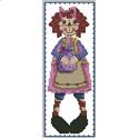 Pattern, Annie 005 May Bookmark by PinoyStitch