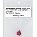 Beads, Buttons & Charm, Little Sheep Virtues 8 - Wisdom Button by Just Another Button Company