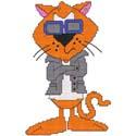 Pattern, Cool Cat by Cross Stitch Wonders