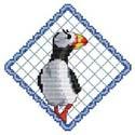 Pattern, Lace Puffin I by Cross Stitch Wonders