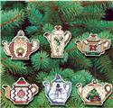 Christmas Teapot Ornaments