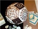 Pattern, The Quaker Button Ball by Amaryllis Artworks