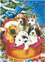Pattern, Christmas Puppies by Kustom Krafts