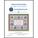 Pattern, Home Sweet Home by CrossStitchCards