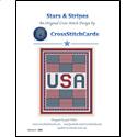 Pattern, Stars & Stripes by CrossStitchCards
