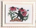Cross Stitch Patterns, Playing in the Coneflowers by Bobbie G Designs