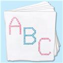 Stamped Stitchable, ABC by Jack Dempsey