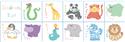 Stamped Stitchable, Zoo Nursery Books by Jack Dempsey