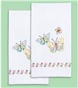 Stamped Stitchable, Fluttering Butterflies by Jack Dempsey