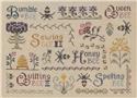 Antique Bee Sampler