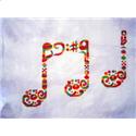 Pattern, Tribal Music by White Willow Stitching