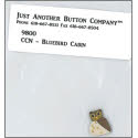 Beads, Buttons & Charm, Frosty Forest 5 - Bluebird Cabin Button by Just Another Button Company